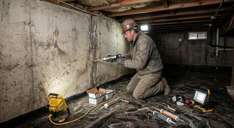 Crawlspace Foundation Repair detail